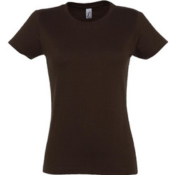 Γυναικείο T-shirt Imperial Women SOLS 11502 Chocolate