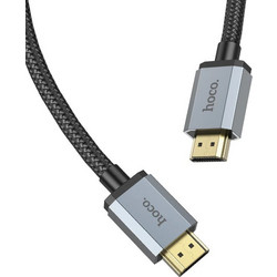 Hoco Καλώδιο HDMI 2.1 HDMI Male to HDMI Male 1m Black