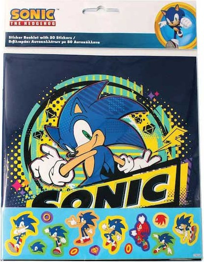 Gim Sticker Album με Αυτοκολλητα Sonic Classic