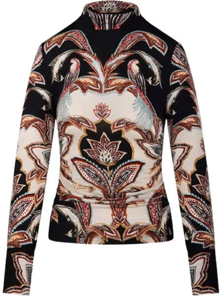 FARM RIO JERSEY ΜΠΛΟΥΖΑ 360969-26085-TAPESTRY DREAM BEIGE