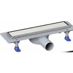 Tema 63740 40CM - Γραμμικό Κανάλι Δαπέδου ABS με Ανοξείδωτη Αντιστρεφόμενη Σχάρα 40 cm