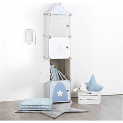 ΠΑΙΔΙΚΌ ΈΠΙΠΛΟ GREY STORAGE COLUMN ATMOSPHERA FOR KIDS 127161B