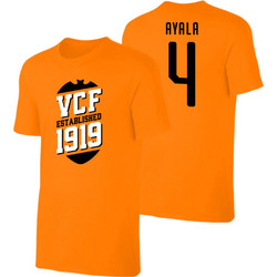 Βαλένθια μπλουζάκι 'VCF' ΑΓΙΑΛΑ, πορτοκαλί (SA001666)
