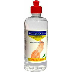 Toilman G.A Hand Cleansing Gel Αντισηπτικό Gel Χεριών 500ml