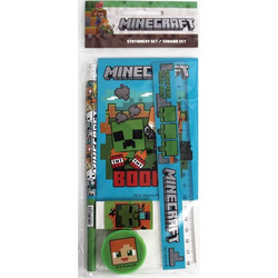 GIM ΣΕΤ ΣΧΟΛΙΚΟ + ΜΠΛΟΚ MINECRAFT 316-04755