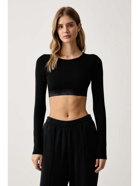 Calvin klein Μπουστάκι Μακρύ Μανίκι LV00QF9078 - Black