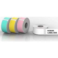 Kodak Label Era M50 Sticker Label 12 Rolls Set White 9rolls Pink Green Yellow 1 Roll Each KOICRGM5012P12
