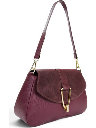 Passaggio Leather Selena Τσάντα Ώμου Bordeaux 5467-KR-15