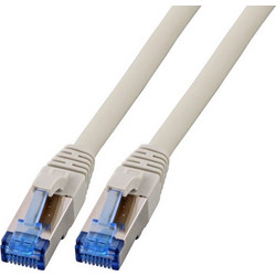 EFB RJ45 Patchk. S/FTP Cat.6A Cat7 TPE superflex 15.00m grau