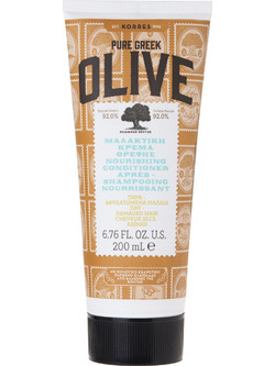 Korres Pure Greek Olive Φυτικό Conditioner για Ξηρά & Βαμμένα Μαλλιά 200ml