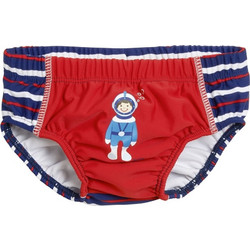 Playshoes Βρεφικό Μαγιό Πάνα Σλιπ για Αγόρι Κόκκινο Navy Μπλε 461120