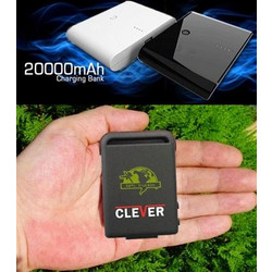 Gps tracker αντικλεπτικό φορητό με μαγνήτη - Δυνατότητα μόνιμης σύνδεσης σε μπαταρία αυτοκινήτου - Εντοπισμός οχημάτων - προσώπων - ζώων - αποσκευών μέσω δορυφόρου +Power bank 20.000 mAh