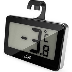 LIFE FRIDGY MINI THERMOMETER, BLACK COLOR LIFE