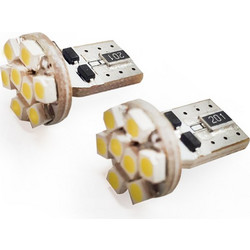 T10 Can Bus με 8 SMD 1210 Ψυχρό Λευκό