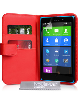 Θήκη Nokia XL - Πορτοφόλι by YouSave (Z499)