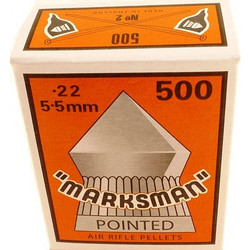 Βολίδες Marksman Diavolo Μυτερά 5.5mm 500τμχ