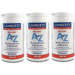 Lamberts A-Z Multi Vitamins 3x60 Ταμπλέτες