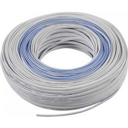 SOUND CABLE WHITE 100m 2 X 0.35 mm CCA ΚΑΛΩΔΙΟ ΗΧΕΙΩΝ ΛΕΥΚΟ LSP-030R