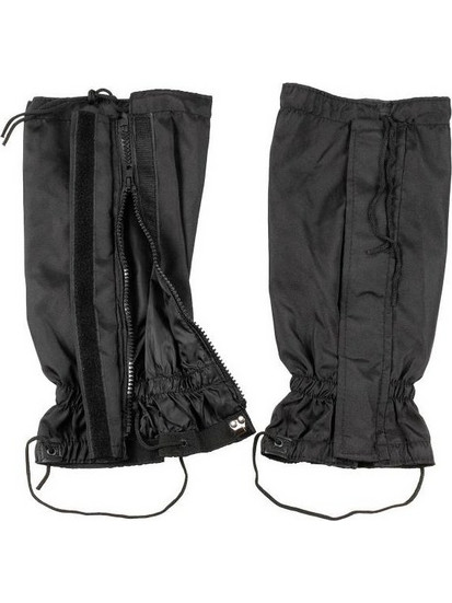 MFH BW Gaiters w/ Zipper - Black