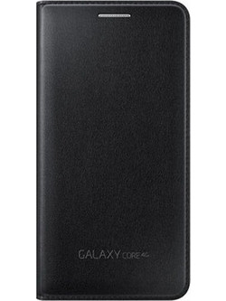 Θήκη Samsung Flip Cover EF-WG386BBE Galaxy Core LTE G386 Black