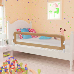 vidaXL Μπάρα Ασφαλείας Taupe 150cm 10165