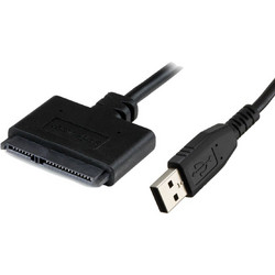 Powertech Καλώδιο USB 2.0 to SATA 0.2m Black