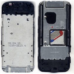 Sony Ericsson Yari U100i - Middle Cover Black