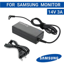 Τροφοδοτικό 14V 3A για SAMSUNG Monitor Τηλεόραση Οθόνη AC Adapter Φορτιστής