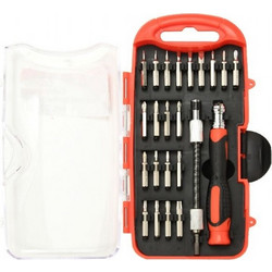 TK-SD-10 CABLEXPERT PRECISION SCREWDRIVER BIT SET 23 pcs