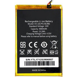 Μπαταρία συμβατή Oukitel K5 4000mAh K5_4000