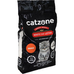 Catzone Orange Άμμος Γάτας Μπετονίτης με Άρωμα Πορτοκάλι 5lt