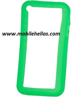 Θήκη OEM Apple για iPhone 4, 4S Bumper Silicon Green