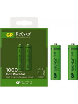 Gp Rechargeable AAA 1000mAh 2τμχ