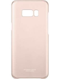 Samsung Clear Cover Pink (Galaxy S8+ )