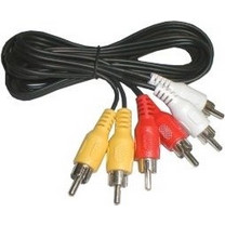 Cable TIPA 3xCINCH connector/3xCINCH connector 1,5m