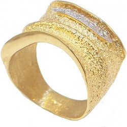 Δαχτυλίδι σε χρυσό Κ14 χειροποίητο 59708