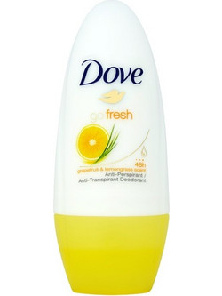 Dove Go Fresh Grapefruit & Lemongrass Γυναικείο Αποσμητικό Roll On 48h 50ml