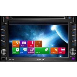 Felix FX-207 Ηχοσύστημα Αυτοκινήτου με Οθόνη Αφής 2DIN USB Bluetooth & GPS