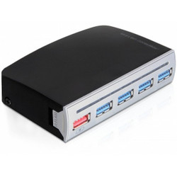 DeLOCK 61898 USB Hub 3.0 USB-A με 5 Θύρες USB-A & Εξωτερική Παροχή Ρεύματος