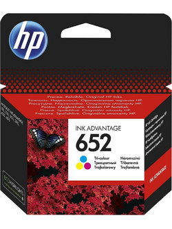HP 652 C/M/Y Μελάνι Εκτυπωτή Inkjet F6V24AE