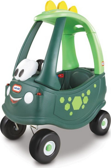 Παιδικό Αυτοκίνητο Little Tikes Cozy Coupe Δεινόσαυρος Ποδοκίνητο Παιδικό Αυτοκίνητο Μονοθέσιο Πράσινο