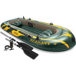 Intex Seahawk 4 Φουσκωτή Βάρκα 4 Ατόμων με Κουπιά & Τρόμπα 68351