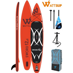 WattSup Sword 12'6" Φουσκωτή Σανίδα SUP Race 381cm