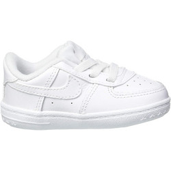 Nike Air Force 1 Crib CB Βρεφικά Sneakers Αγκαλιάς Λευκά CK2201-100