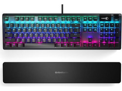 SteelSeries Apex 5 Μηχανικό Gaming Πληκτρολόγιο με SteelSeries Hybrid Blue Mechanical RGB Διακόπτες RGB Grey