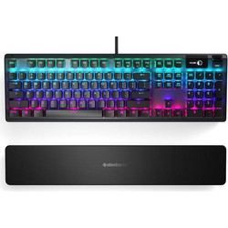 SteelSeries Apex 5 Μηχανικό Gaming Πληκτρολόγιο με SteelSeries Hybrid Blue Mechanical RGB Διακόπτες RGB Grey