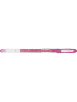 Uni-Ball Signo Sparkling UM-120SP Στυλό Gel 1mm Ροζ με Glitter