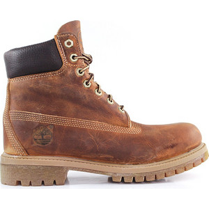 Timberland Heritage 6" Premium Ανδρικά Αρβυλάκια Δερμάτινα Ταμπά Αδιάβροχα TB0A27094214