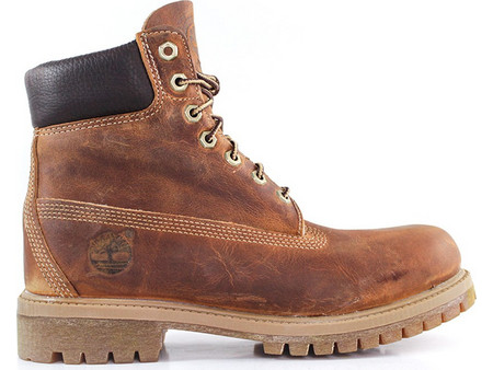 Timberland Heritage 6" Premium Ανδρικά Αρβυλάκια Δερμάτινα Ταμπά Αδιάβροχα TB0A27094214