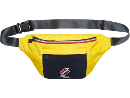 Superdry Sportstyle Ανδρικό Τσαντάκι Μέσης Κίτρινο M9110405A-NWI